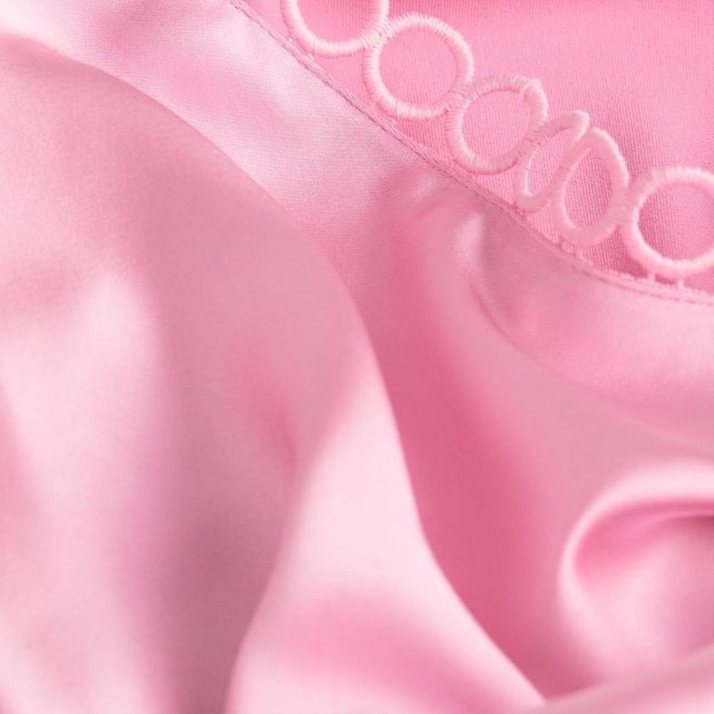 H&M Pink Satin Dress New - Picture 10 of 10
